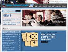 Tablet Screenshot of kruger-us-targets.com